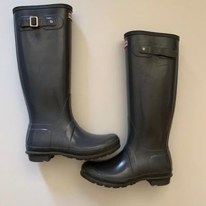 Hunter Gray Tall Boot